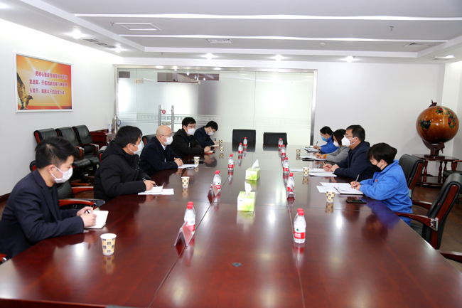 鄭州銀行洛陽分行行長田煒、副行長金昱一行到萬基控股集團(tuán)調(diào)研